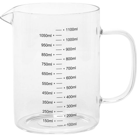 Messkanne aus Glas ZOPA, 1 l