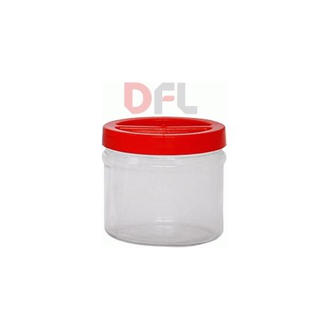 Pot en verre blanc 1kg avec bouchon Ortes pour pot alimentaire