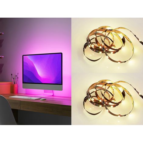 2er Set LED Streifen mit Fernbedienung, RGB & Sound Control - 120cm (1/5)