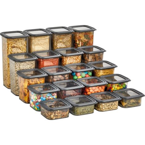 Mömax Vorratsdosenset Gizem Transparent 20-teilig (1/5)