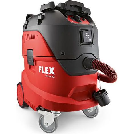 Flex – Aspirateur professionnel 1400W – Capacité 42L – Décolmatage automatique filtre – Pour chantiers humides et espaces confinés (1/5)