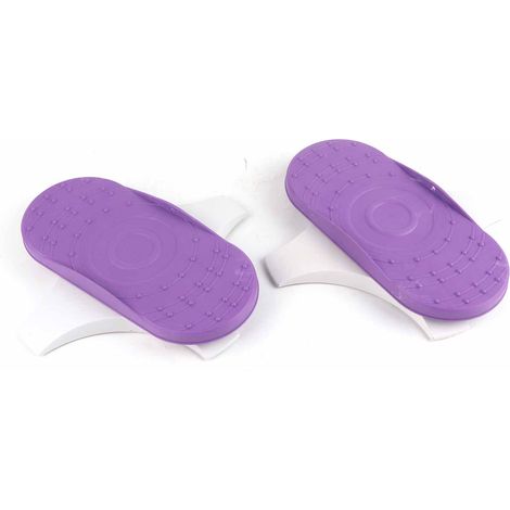 Disque de torsion abdominale finesse taille, appareil rotatif silencieux, entraînement sculptant, massage violet, petit équipement fitness maison (1/5)