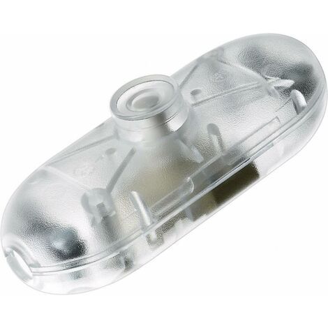 interBär Schnurschalter Transparent 1 x Aus/Ein 2 A 1 St. (1/3)