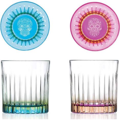 Rcr set 6 bicchieri dof Pedro e Rosa vetro Luxion 36 cl