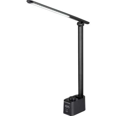Sygonix SY-6770690 Lampe de bureau à LED LED LED CEE: F (A - G) noir (1/5)