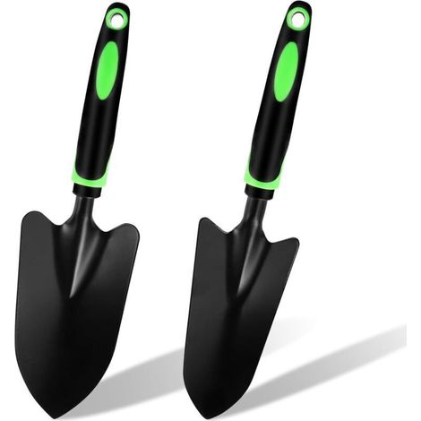 Outillage de Jardin, 2pcs Jardinage Petite Pelle Jardin en Acier Pelle à Petite pour Planter et Transplanter (1/5)
