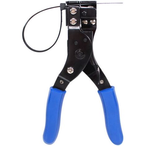 Pair Lntyq Pince pour serre-câbles, outil de fil de fixation pratique en acier à haute teneur en carbone ergonomique à haute efficacité pour l'extérieur pour serre-câbles de 2,4 à 12 mm pour atelier (1/5)