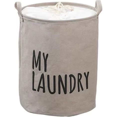 Organizador, caja de juguetes, cesta de ropa sucia 40 x 50 cm gris OR111SZ