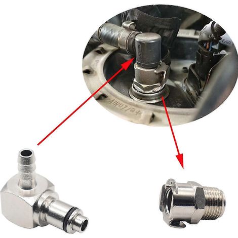 Raccord rapide pour pompe à carburant de moto compatible avec R1200GS ADV, R1200RT, S1000RR, K1200R, K1300R et K1600GTL