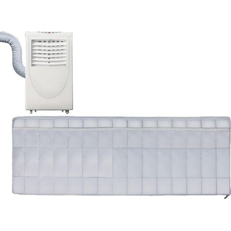 Housse de Tuyau pour Climatiseur Portable Manchon Isolant Élastique Réduction de Chaleur par Enveloppe Isolante Pour maison, dortoir, bureau, appartement, chambre (1/5)