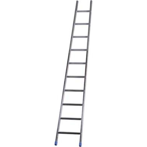 Scala trapezoidale pedata larga agril marchetti alluminio h.cm 300 pioli 10 en 131 Marchetti