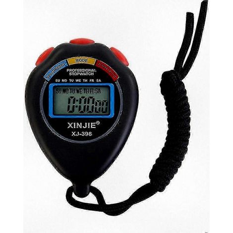 Chronomètre numérique étanche avec minuteur et odomètre pour les sports de plein air (1/5)