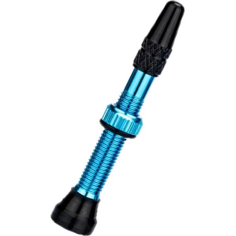 Rallonge de valve Presta tubeless pour jante, noyau de valve en alliage d'aluminium noir durable, 60 mm