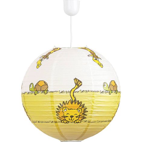 Paralume carta sfera 40 cm multicolore Leon Rabalux (1/5)