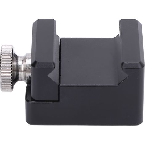 Collier de serrage rapide pour rail NATO, en alliage d'aluminium, réglable, avec fixation pour griffe porte-accessoires, compatible avec les stabilisateurs Ronin RSC 2 et RS 3. (1/5)