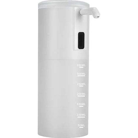 Distributeur automatique de gel hydroalcoolique rechargeable (blanc), 350 ml (1/5)
