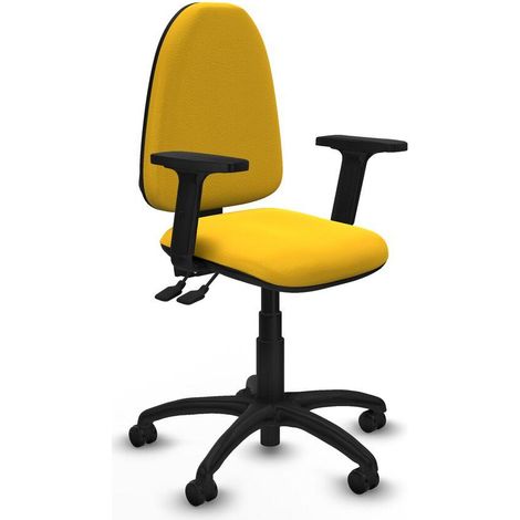 piqueras-y-crespo Aýna Asincro chaise bureau jaune (1/3)