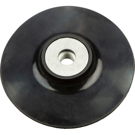 Disco de velcro flexible de 125 mm x M14 + pasador