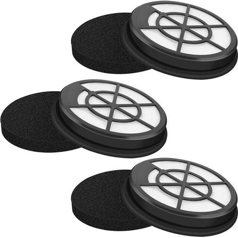 3 filtres pour aspirateur sans sac Eureka WhirlWind. Filtre HEPA pour Eureka NEN110A, NEN110B, NEN110D. Filtre de rechange. (1/5)