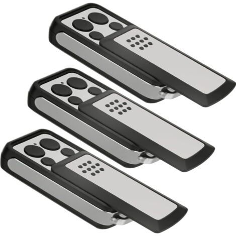 Lot de 3 Télécommandes de Garage Sdre-114253 pour AVIDSEN 114253 104257 104251 Compatible avec la Marque Avidsen Extel Thomson (1/5)