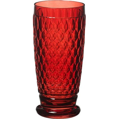 Verre à long drink avec relief original pour déguster avec style long drinks et cocktails (1/4)