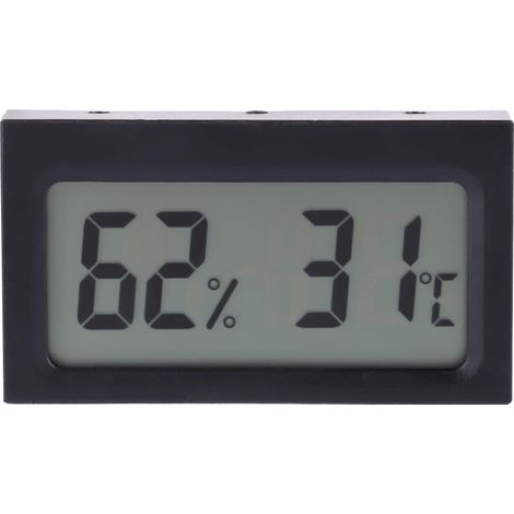 Thermomètre hygromètre électronique de température hygromètre d'intérieur numérique pour la maison pour le bureau (1/5)