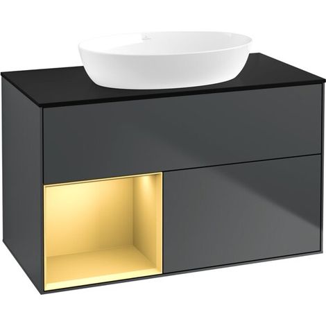 Villeroy & Boch GA12HFHG Meuble sous-lavabo Finion GA1 (1/2)