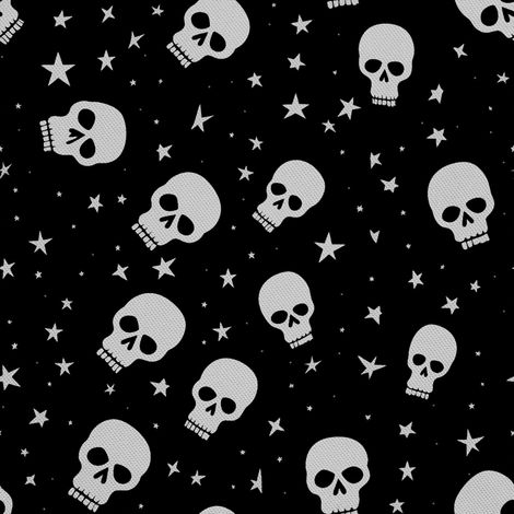 Tela decorativa para exteriores Oxford - Motivo de calavera I DX4890 (1/5)