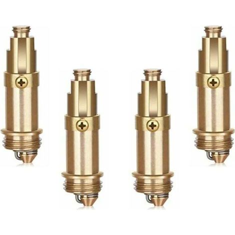 4 Pièces Bonde de Lavabo Pop Up,Bassin Pop-up Remplacement,Bassin Pop-up Boulon à Ressort,Bassin Pop Up Click Boulons,Adapté à la Plupart des Bouchons de Vidange de Bassin de Baignoire D'éVier Salle d (1/4)
