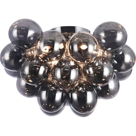 Plafoniera Modern in Metallo Balbo Nickel (1/5)