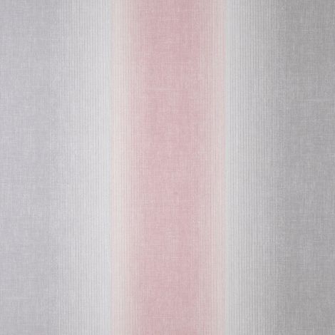 Kirby Stripe Pink Wallpaper Crown Textured Vinyl White Grey Modern