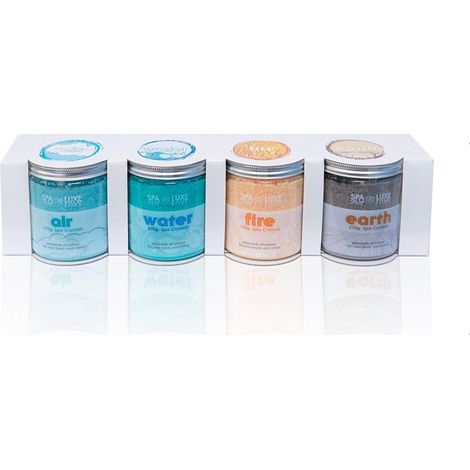 AquaFinesse Spa Crystals Spa de Luxe Düfte Badesalz 4er Pack (1/3)