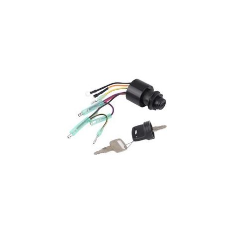 – Interrupteur à clé de contact pour bateau – Allumage avec 2 clés – Compatible boîtier télécommande Mercury – Installation plug & play  8717009A5