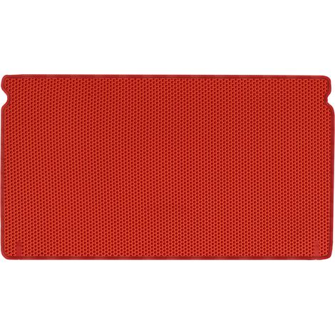 Tappetino per bagagliaio in EVA per Suzuki Grand Vitara I SUV dal 1999 al 2005, motivo a nido d'ape - rosso (1/5)