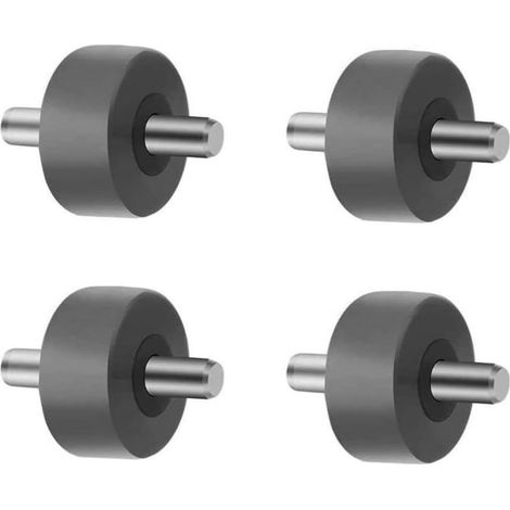 Lot de 4 Roues d'aspirateur sans Fil de Rechange pour Brosse de Sol, Petite Roue pour NV35/NV352/NV355/NV356E/NV500/NV501 (1/4)