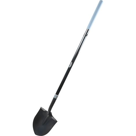 KesTek Spatenschaufel Schaufel Gartenschaufel Spaten Fiberglasstiel Stahl 149cm (1/3)