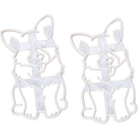 1 Set Corgi-förmiges DIY-Keksbackwerkzeug Corgi-- (1/5)