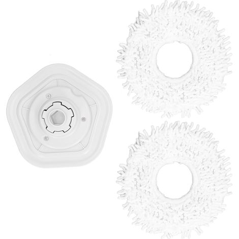Kit di 2 panni in microfibra + supporto in ABS per robot lavapavimenti Dreame W10 e W10 Pro, elevata capacità di assorbimento, delicati sui pavimenti. (1/5)