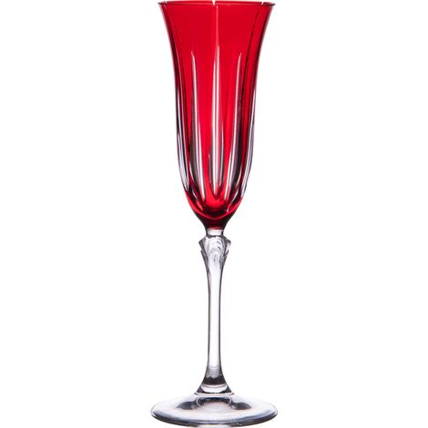 Table Passion - Coffret de 6 flûtes Divina rouge 15 cl (1/3)