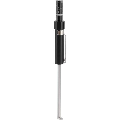 SJLERST AYNEFY Bremsbelagdickenmessgerät, Zeitsparendes Tester-Messgerät mit Scaleor Automotive Measurement für Bremsbeläge der IV V-Kategorie