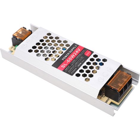 Alimentation LED à découpage, transformateur ultra-mince pour boîtier lumineux, 60 W, 24 V, 2,5 A (1/5)