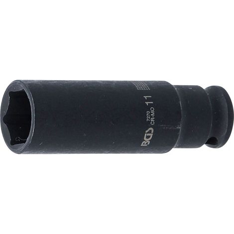 Clé à douille BGS 7270 acier chrome-molybdène 11 mm