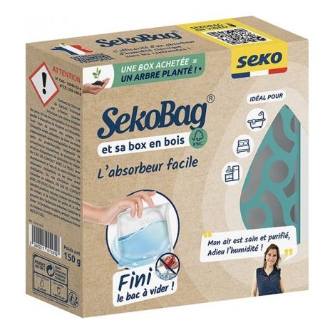 Sodepac Scatola di legno Sekobag +1 Assorbitoreboxenboisfolia1assorbitoresekobag - Sodepac