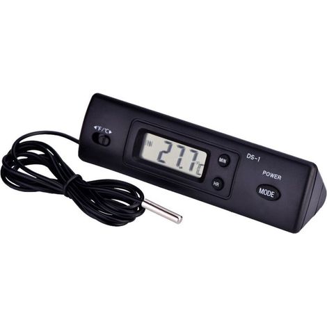 Digital LCD Temperature , Electronic Thermometer Meter , Temperature Probe , Wired Sensor Probe for Refrigerator Bedroom (1/5)