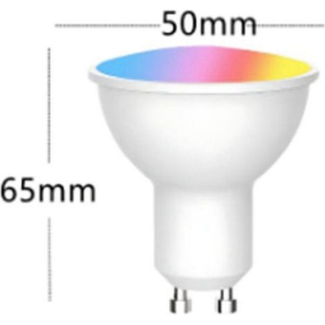 Tuya Ampoule LED Bluetooth GU10 à Intensité Variable 6 W 220 V Smart Life Contrôle par Application Ampoule de Projecteur a (1/3)