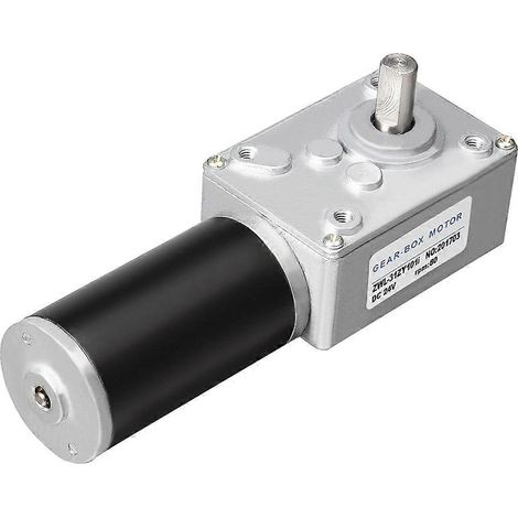 24V Gleichstrom-Schneckengetriebemotor mit 80 U/min für Roboter, stabiler Antrieb bei niedriger Drehzahl und präzise Steuerung (1/5)