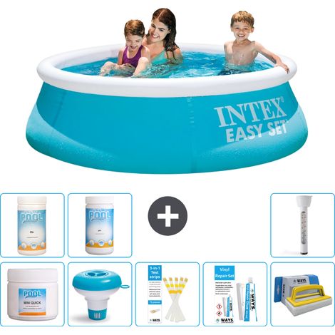 Intex Piscine Easy Set Ronde - 183x51 cm - 9-pièces S43211