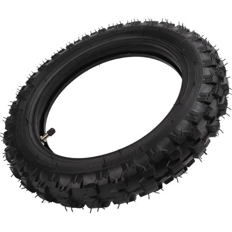 Juego de neumáticos y cámaras de repuesto de 2,50 x 10 pulgadas para bicicletas de montaña todoterreno - Amortiguación y absorción de agua (1/5)