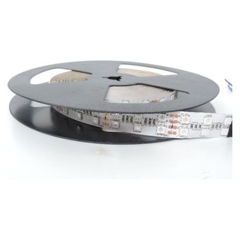 Bandeau LED 28.8W/m RVB flexible intérieur longueur 5m 120leds/m alimentation 24V DC (non incl) IRC80 IP20 TRAJECTOIRE 003789