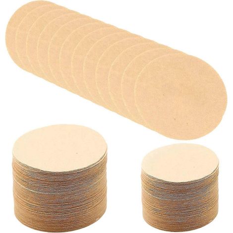 350 capsules rondes de rechange jetables en papier pour cafetières et machines à expresso (1/5)